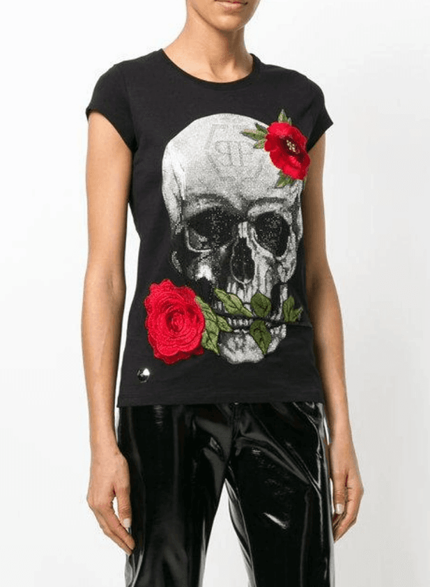 Philipp Plein Jenkins Mallory Black T-Shirt Size Medium - Image 1