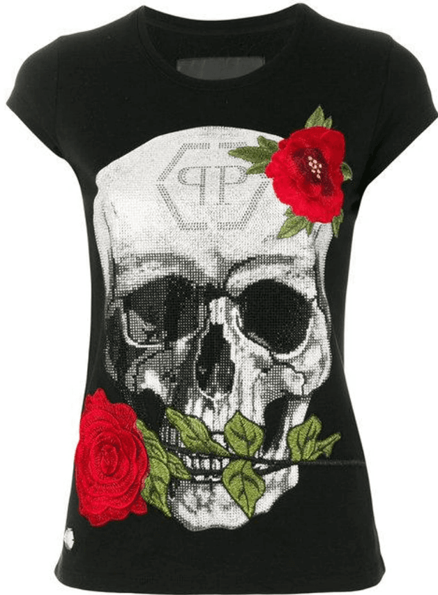Philipp Plein Jenkins Mallory Black T-Shirt Size Medium - Thumbnail 2