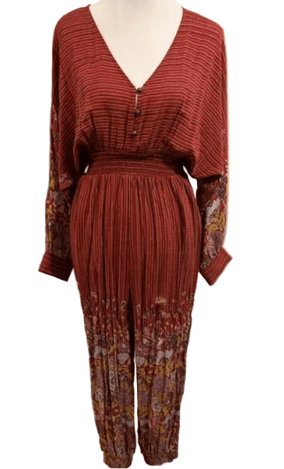 Anthropologie Breezy Open-Back Jumpsuit Size Medium - Image 1