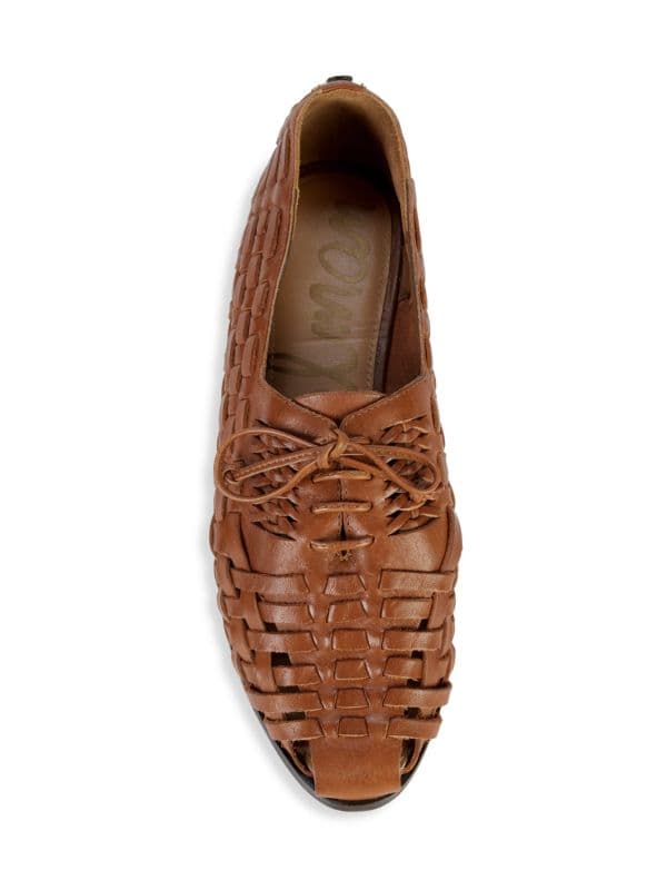 Sam Edelman Rishel Woven Leather Loafers - Image 1