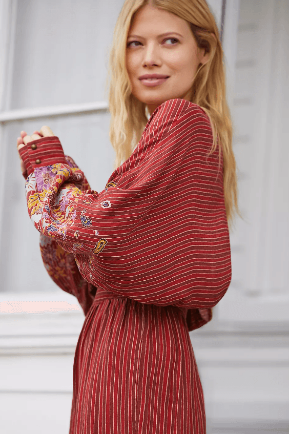 Anthropologie Breezy Open-Back Jumpsuit Size Medium - Thumbnail 3