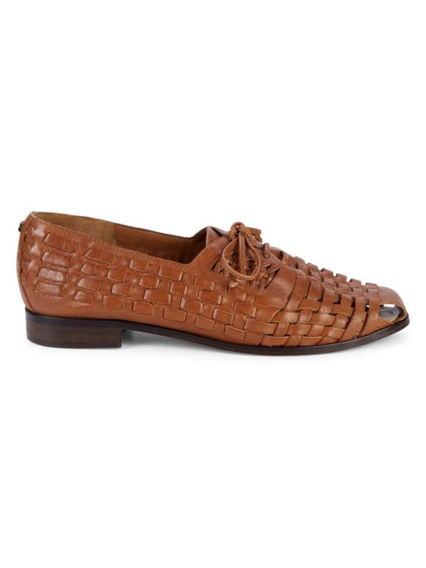 Sam Edelman Rishel Woven Leather Loafers - Thumbnail 5