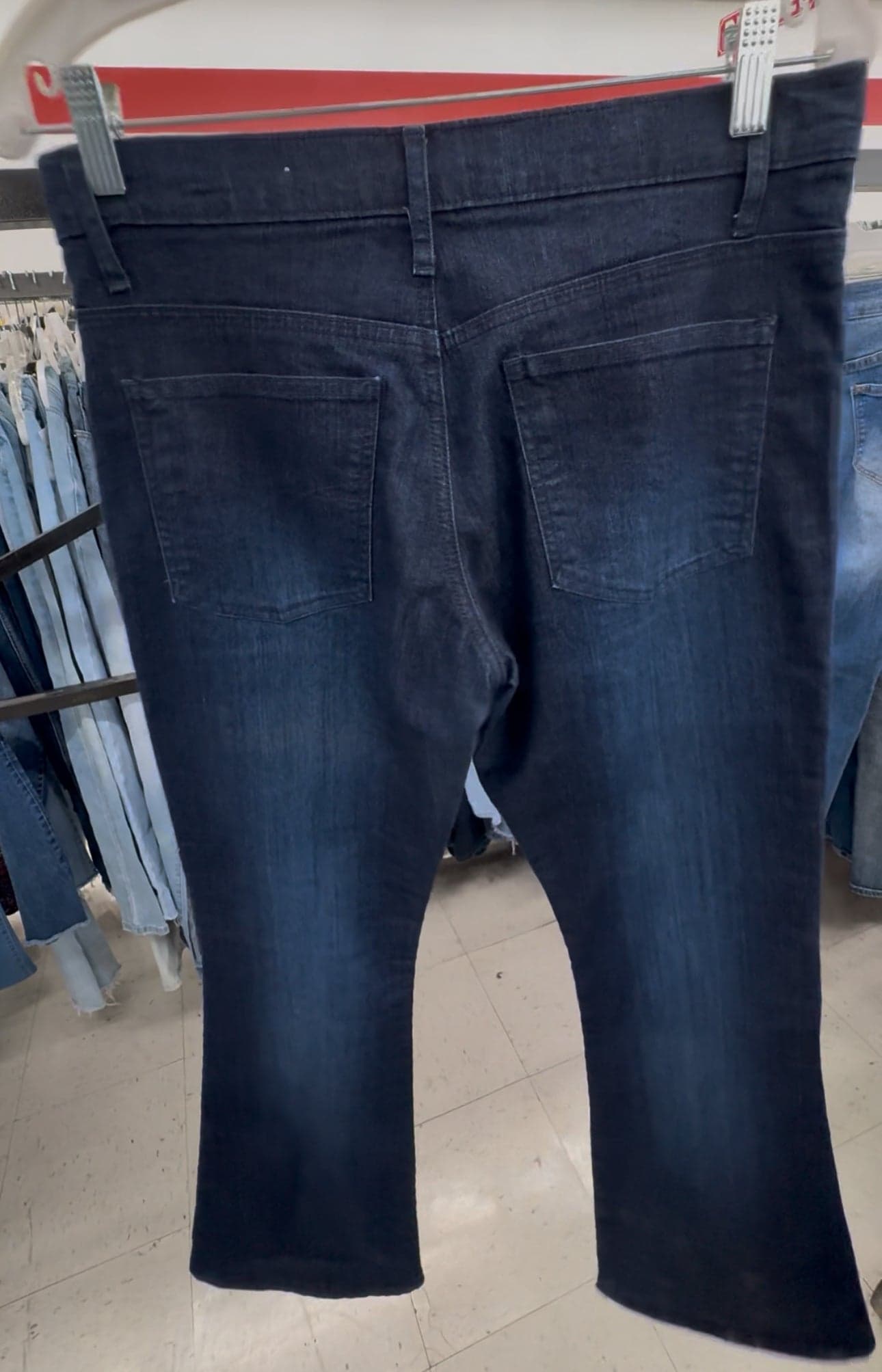 R4R Rave Sheer Stripes Jeans Size 7 Juniors (Womens 4/6) - Thumbnail 2