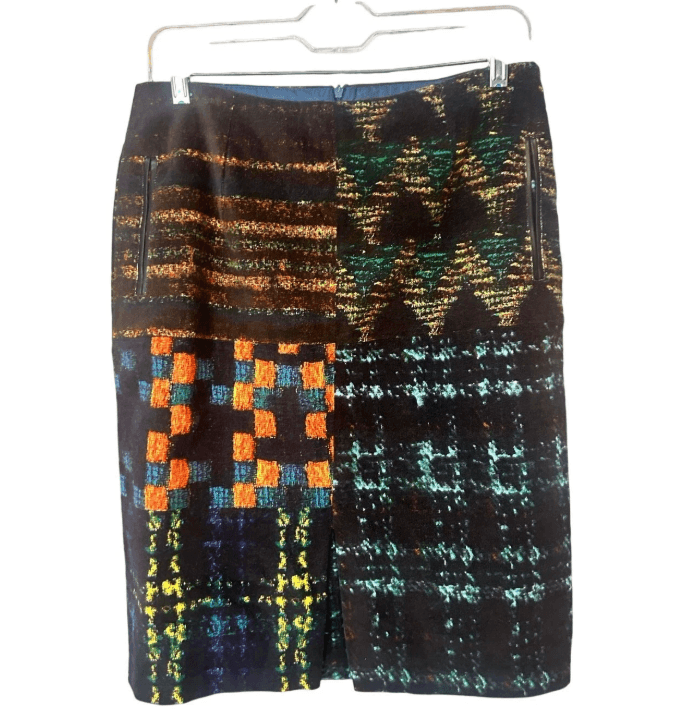 Linea Domani Mixed Print Skirt Size 14 - Image 1
