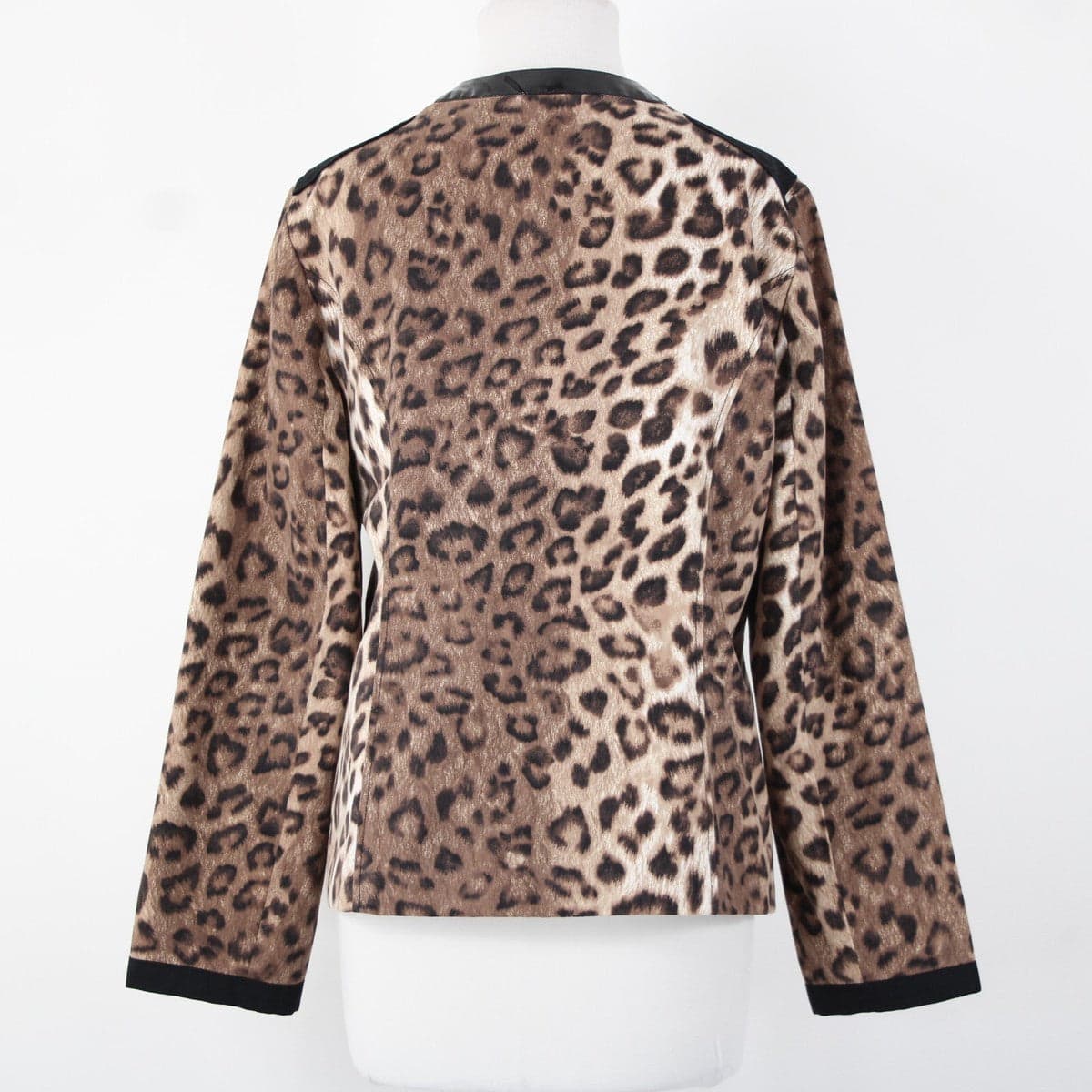 Chicos Animal Print Jacket Blazer Size 1 (US Small) - Thumbnail 2
