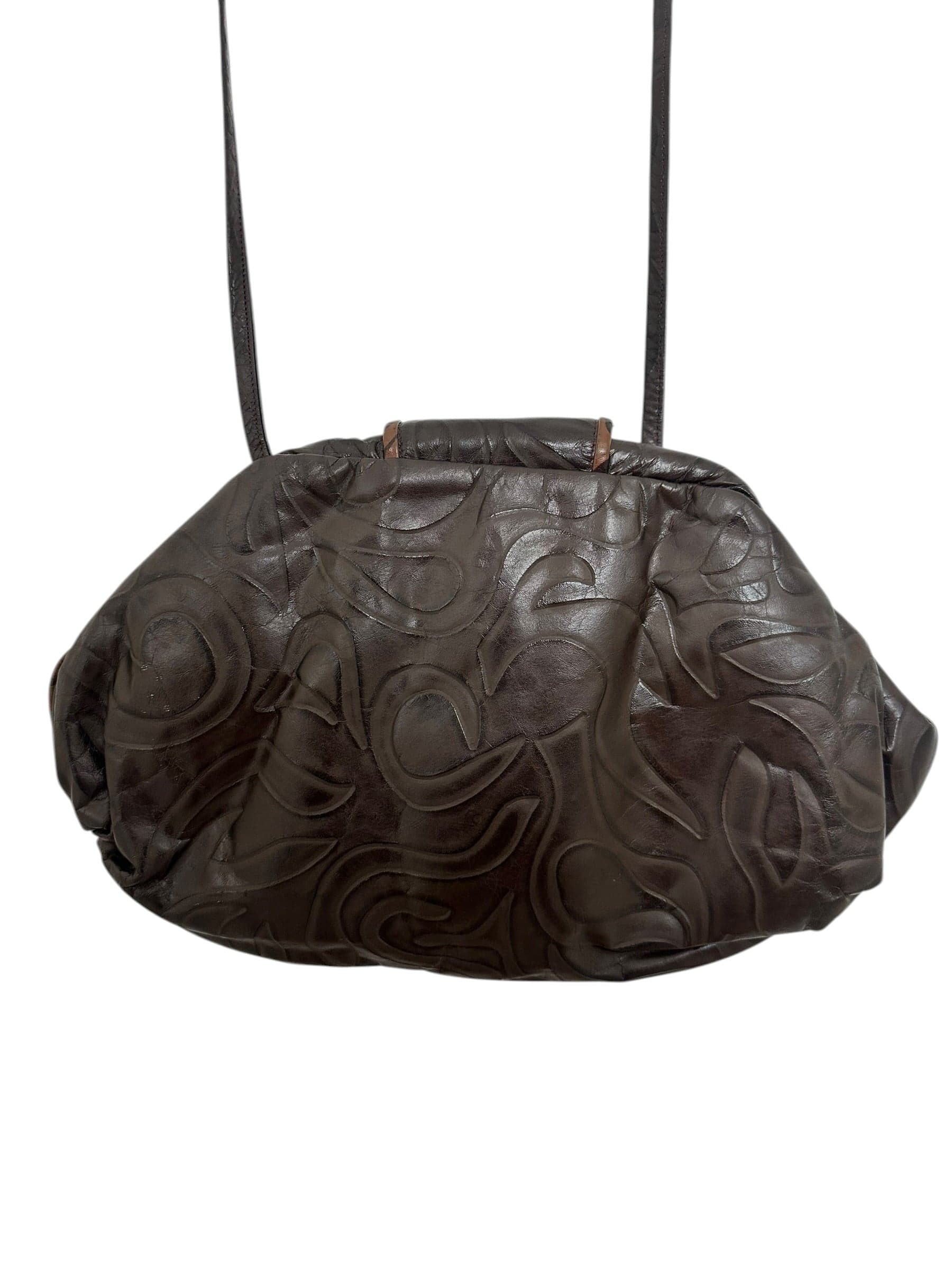 Brown Patchwork Purse - Thumbnail 3