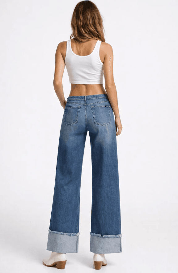 GJG Denim Classic Rebel Denim Low Rise - medium blue- inseam 30 / s - Thumbnail 3