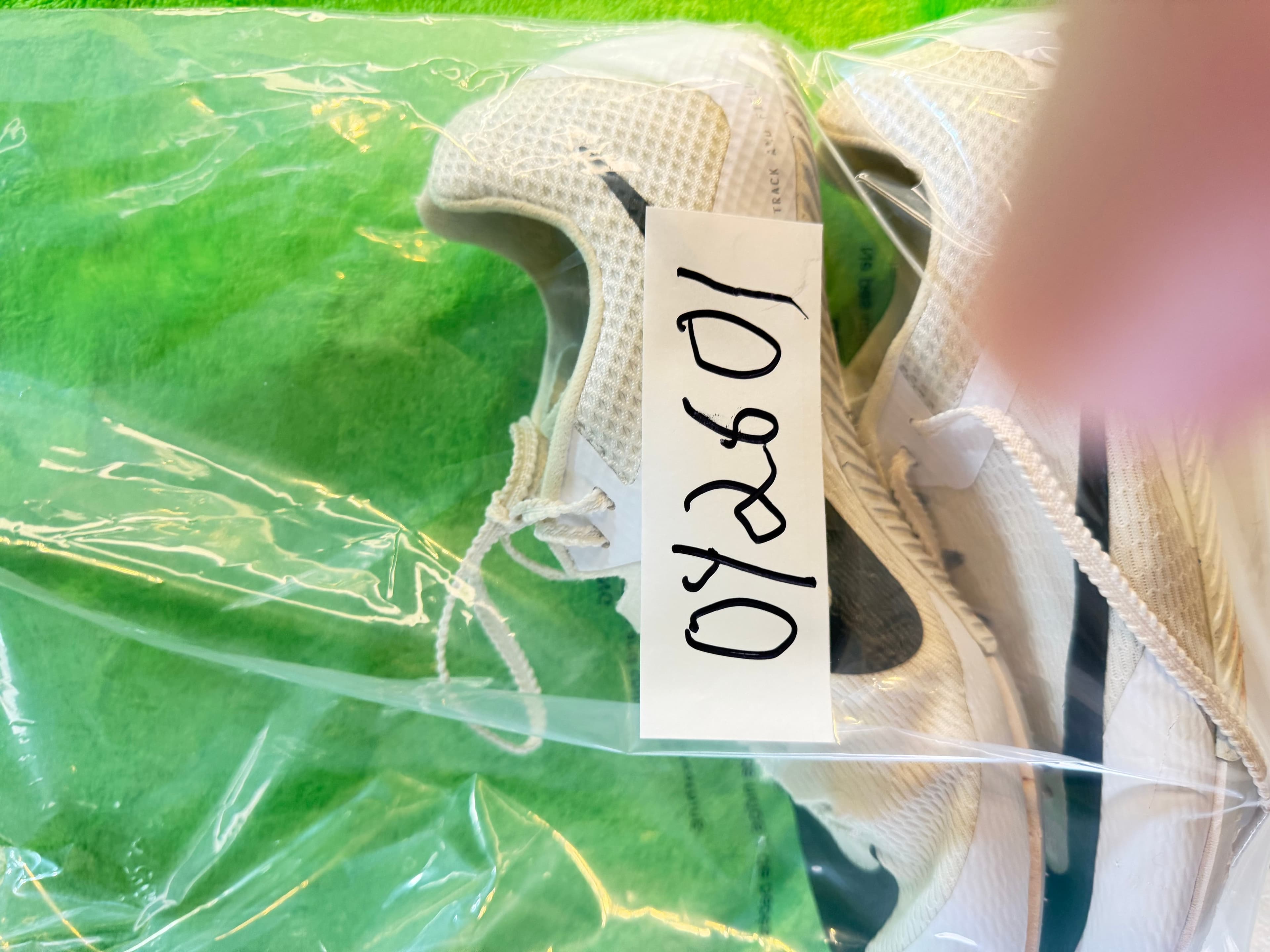 Nike Rival Sprint Track Field Spikes Mens 7.5 White Black DC8753-100 Sprinting - Thumbnail 9