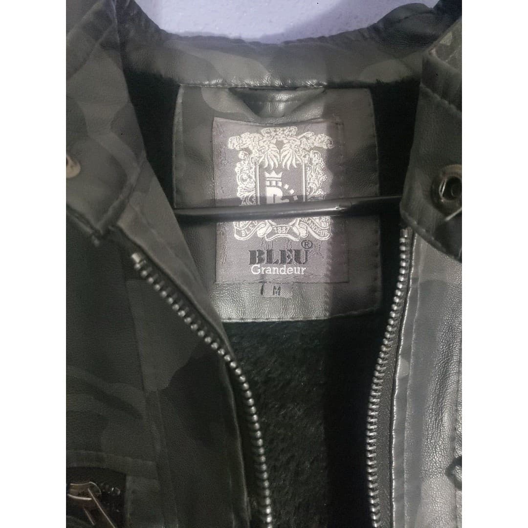 Bleu Grandeur Men's Camo Jacket - Size Med. - Thumbnail 2