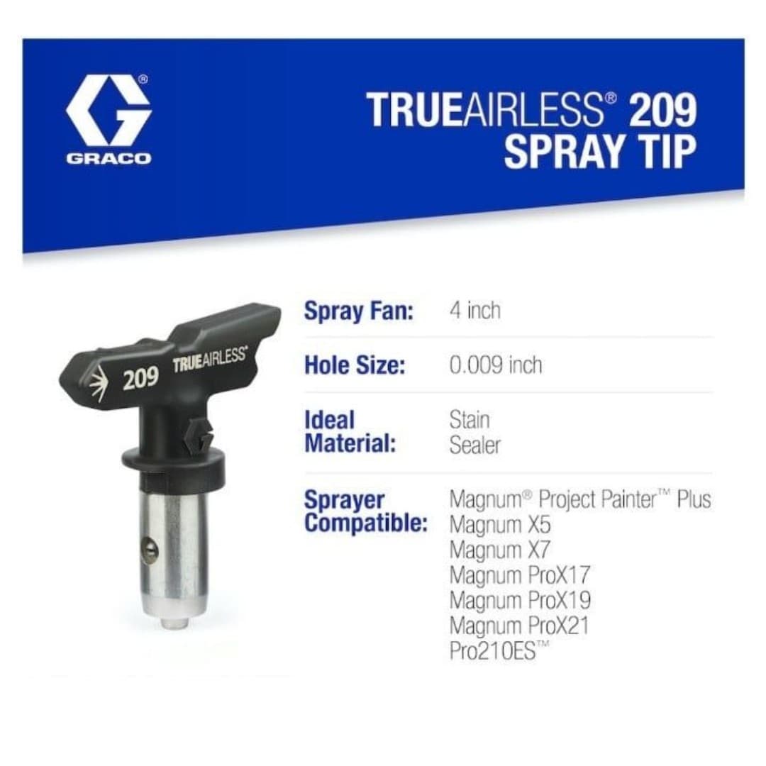 GRACO Spray Tip Bundle - TrueAirless Spray Tip- #209 & TrueAirless #413 SprayTip - Thumbnail 5
