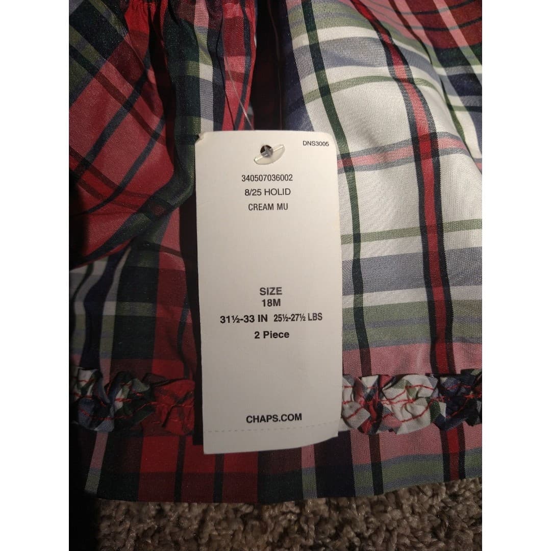 2 piece 18mo Dress w Bloomers(NWT) - Thumbnail 3