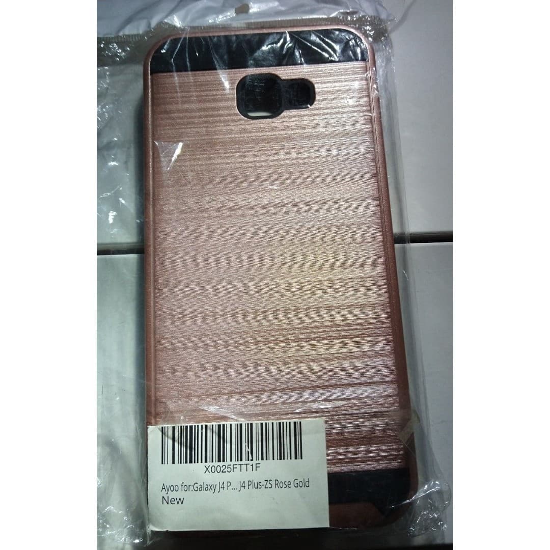 (New)Galaxy J4 prime/ j4 plus /j415 - rose gold phone case - Image 1