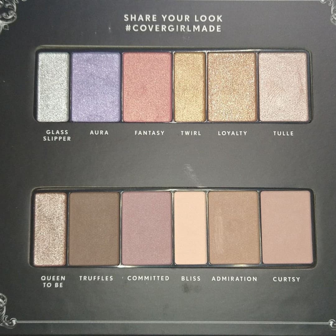 Covergirl Eyeshadow Palette - 12 Shade Neutral Shimmer Matte - NWT - Image 1