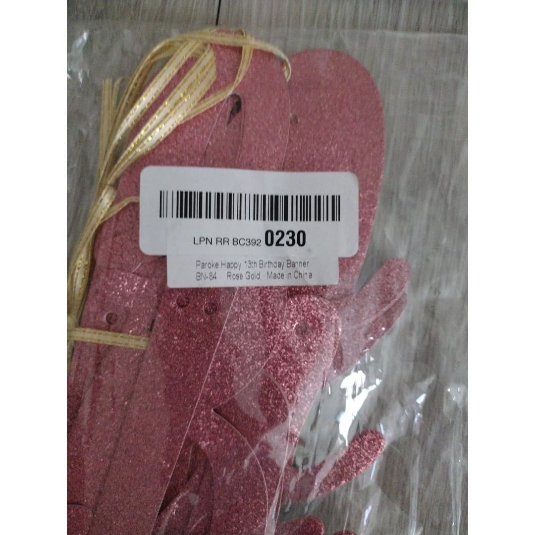 Misc. Banners-Birthday,Grad,Balloons,Paper Lanterns,Cake Topper Decor, - Thumbnail 3