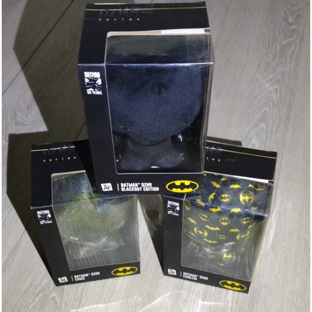 BATMAN Yume DZNR 7" Batman Plush DC - LOT OF 3 *NEW* - Image 1