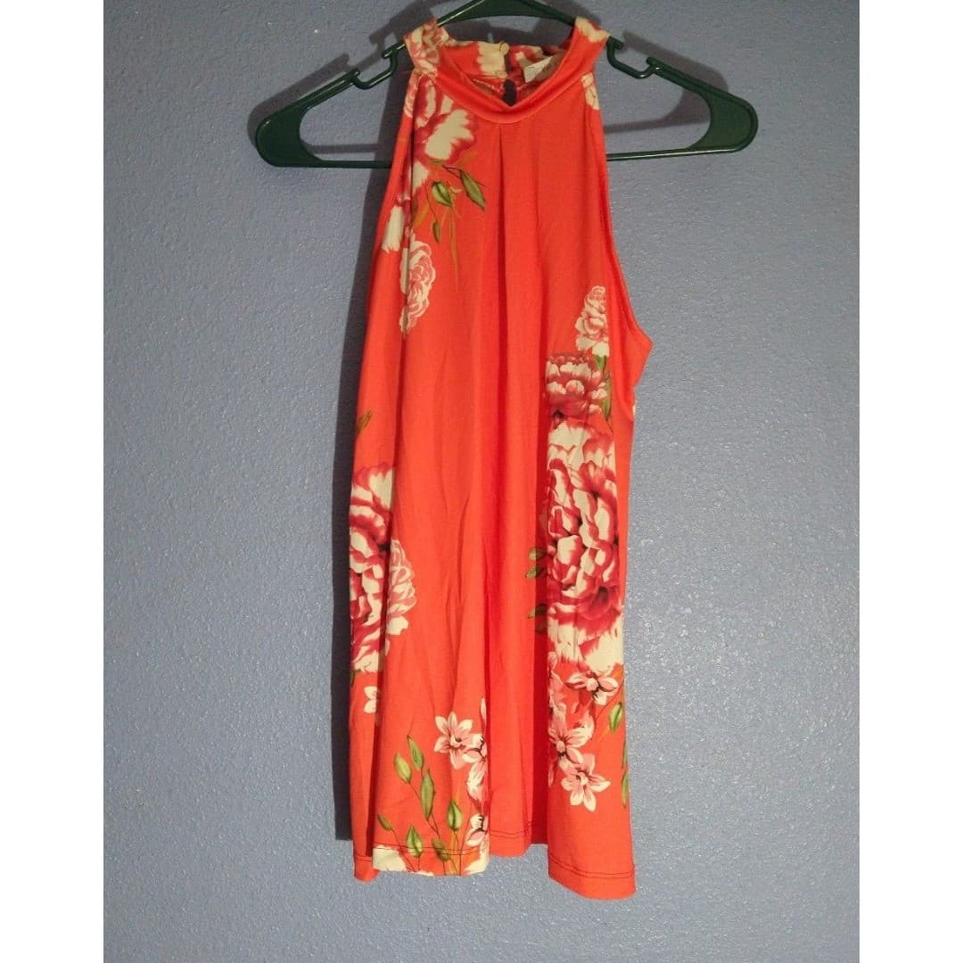 Milan Kiss - Size Med. - Beautiful Floral Blouse - Thumbnail 3