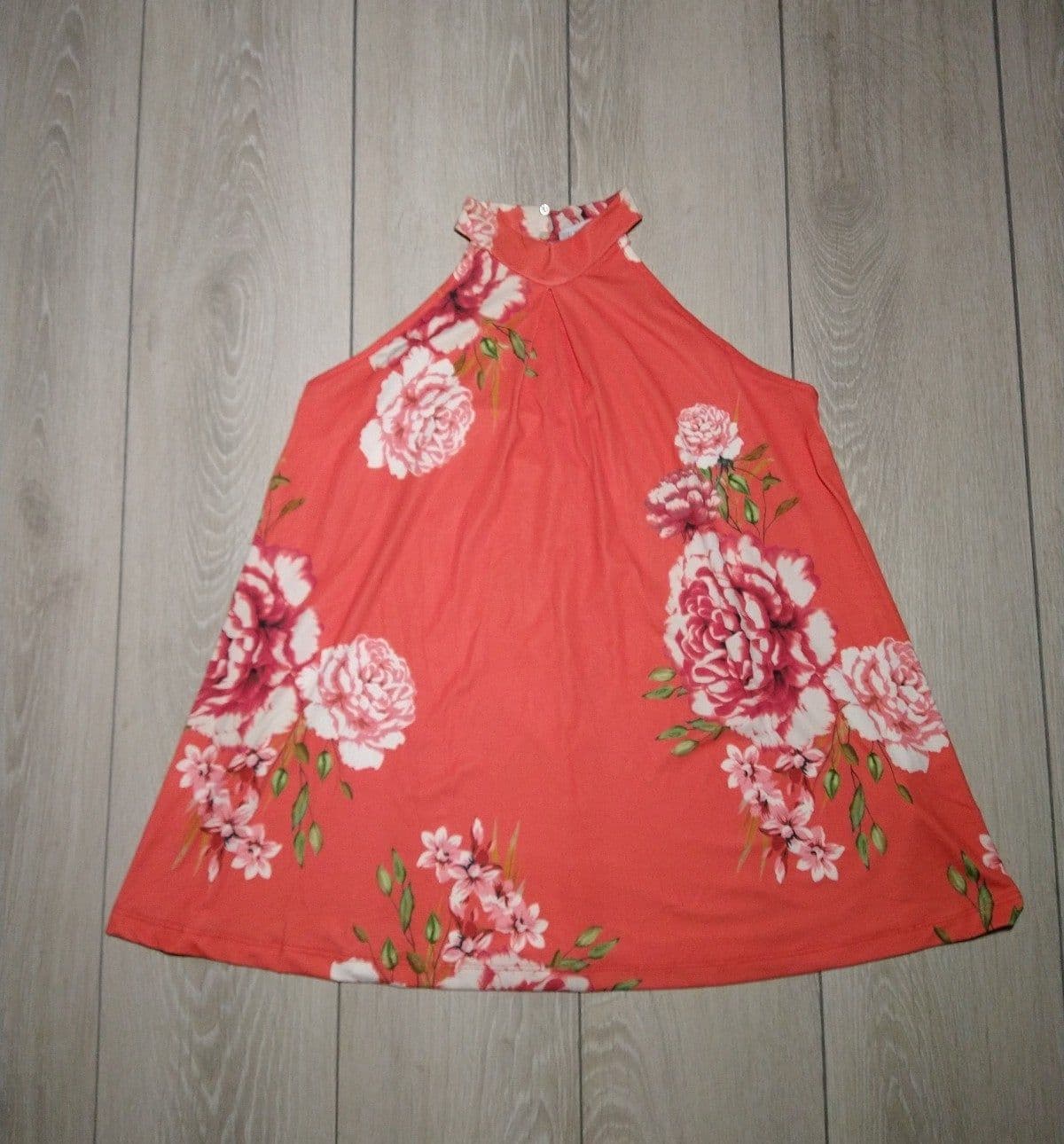 Milan Kiss - Size Med. - Beautiful Floral Blouse - Image 1