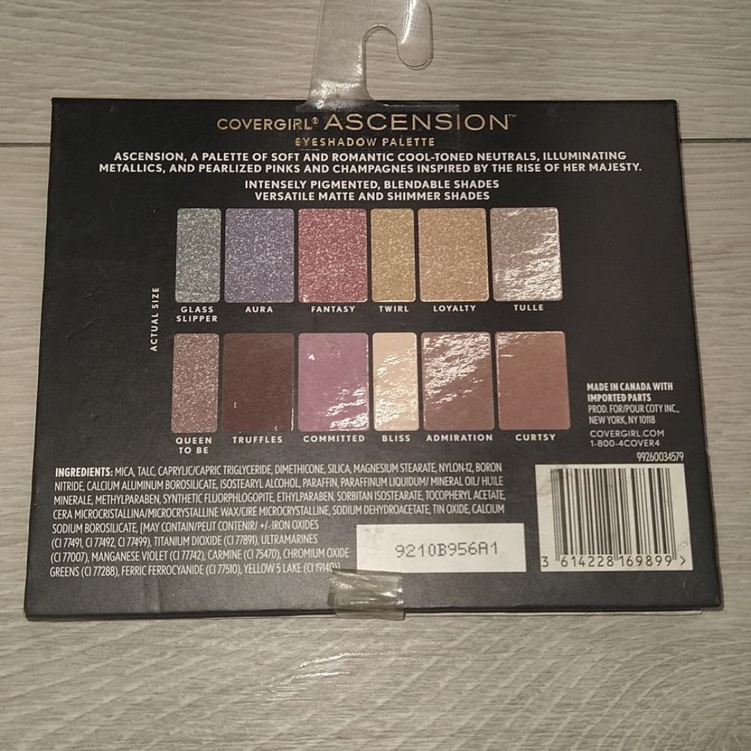 Covergirl Eyeshadow Palette - 12 Shade Neutral Shimmer Matte - NWT - Thumbnail 3