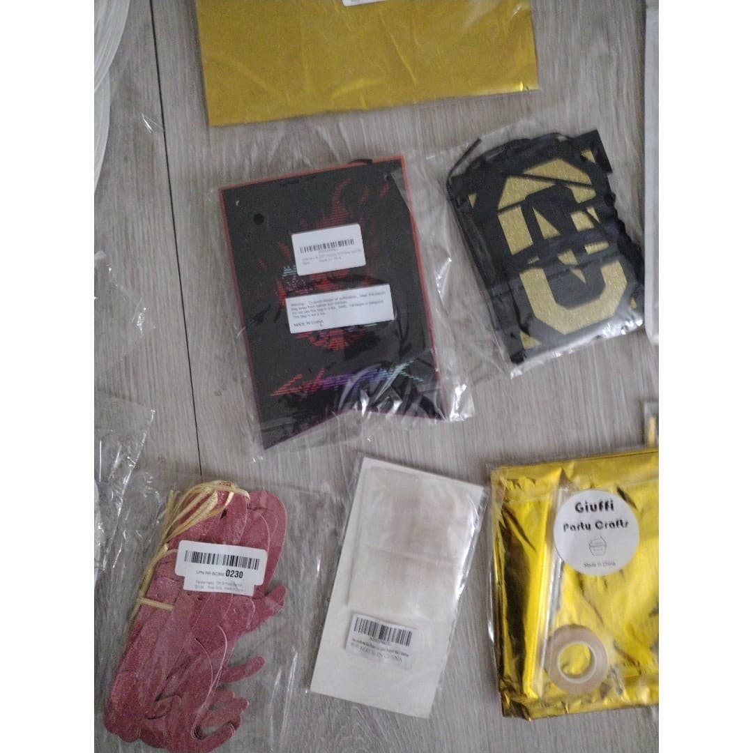 Misc. Banners-Birthday,Grad,Balloons,Paper Lanterns,Cake Topper Decor, - Thumbnail 10