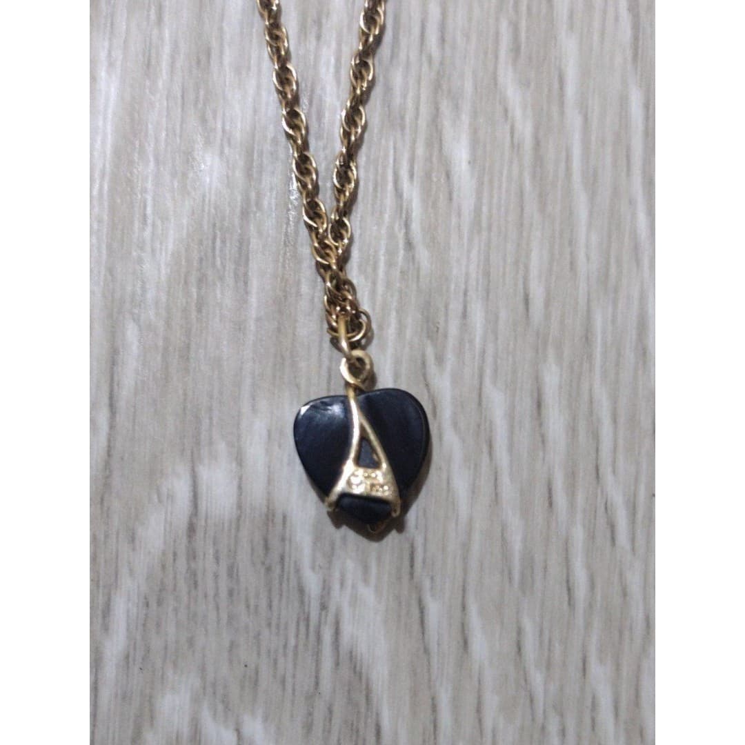 Vintage Black Onyx Heart With 10k Black Hills Gold Leaves (C© Co. 10k) - Thumbnail 5