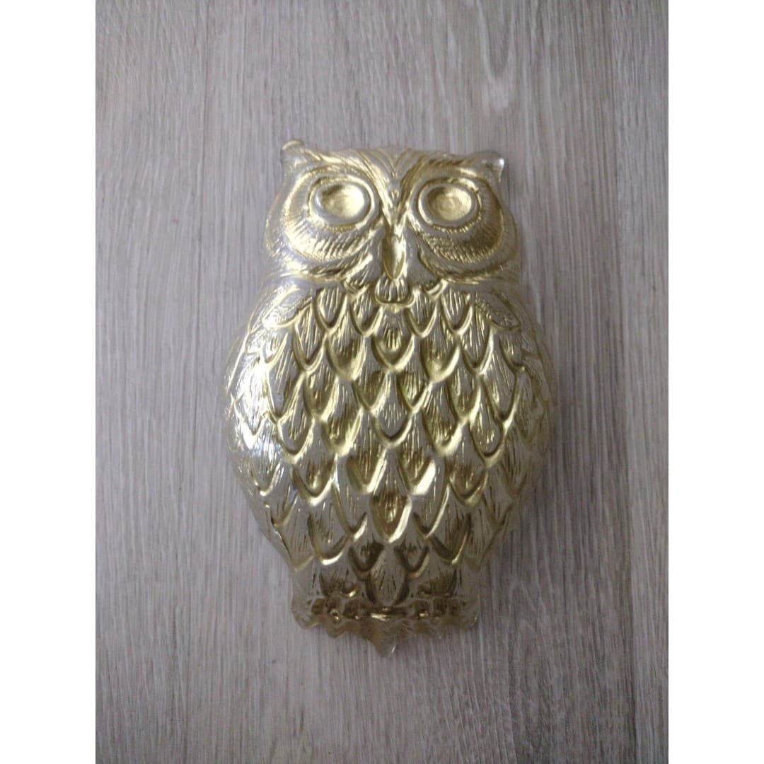 Glass Owl Shaped Bowl Dish Decor - Thumbnail 4