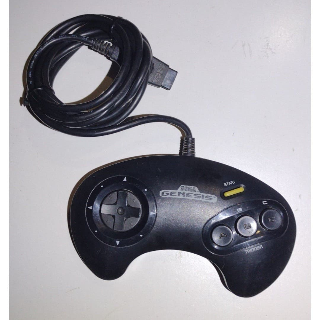 Sega Genesis Bundle(3) -(Console, Controller, Arcade Power Stick) - Thumbnail 5