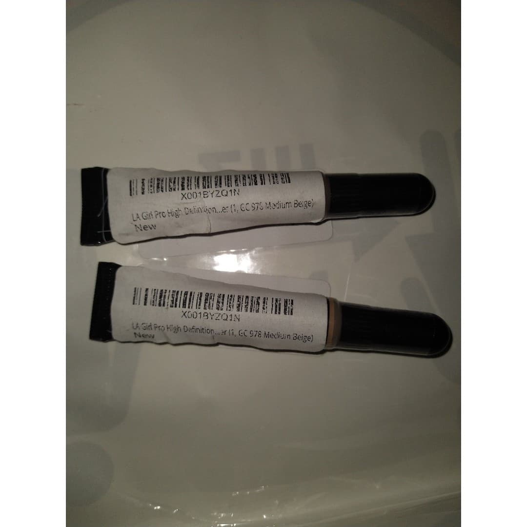 La Girl Pro HD Concealer - Medium Beige(new) - Full Coverage - 2 Pack - Thumbnail 2