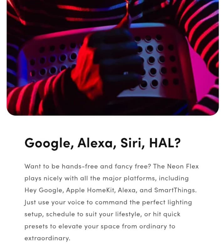 LIFX - SuperColor - Indoor Neon Flex 16ft Light Strip/Rope Light -RGBW LED Smart - Thumbnail 12