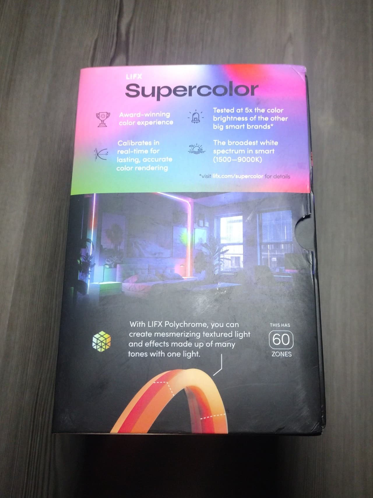 LIFX - SuperColor - Indoor Neon Flex 16ft Light Strip/Rope Light -RGBW LED Smart - Thumbnail 5