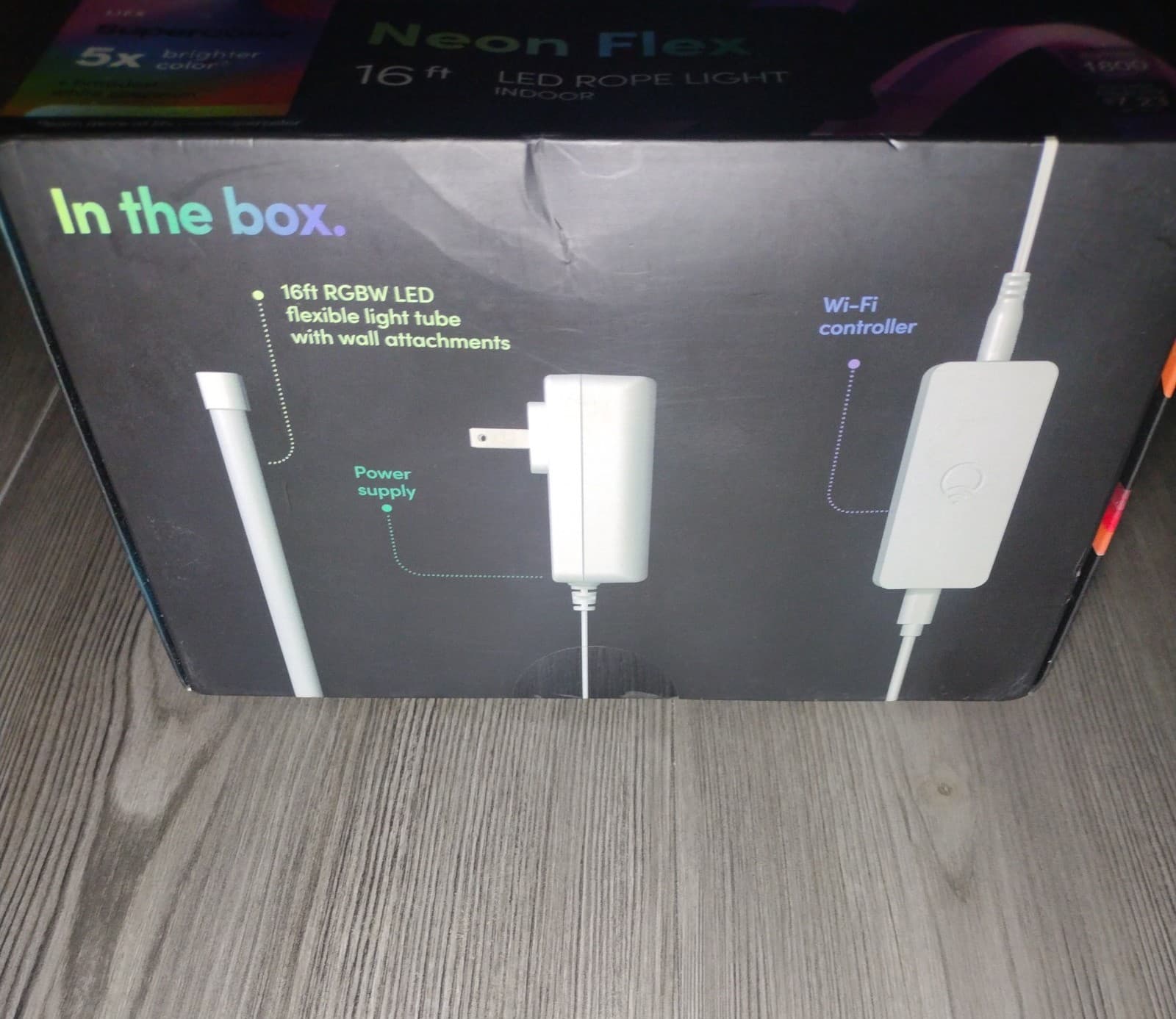 LIFX - SuperColor - Indoor Neon Flex 16ft Light Strip/Rope Light -RGBW LED Smart - Thumbnail 2