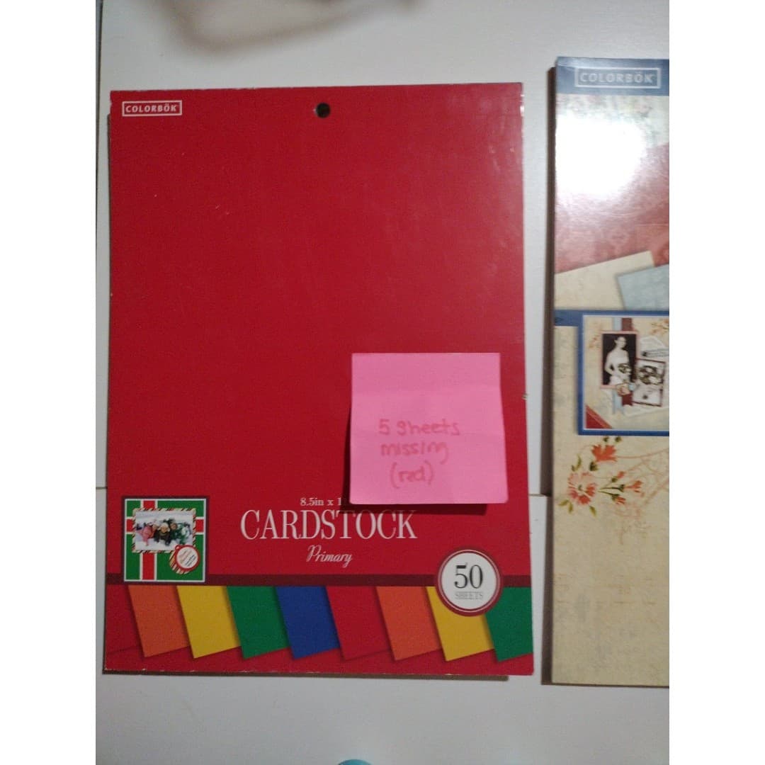 Craft Colorbok Paper Bundle(2 Pads) & Recollections Paper Punches(4) - Thumbnail 7