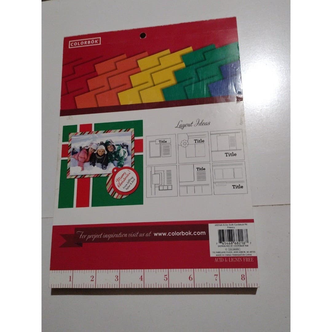 Craft Colorbok Paper Bundle(2 Pads) & Recollections Paper Punches(4) - Thumbnail 9