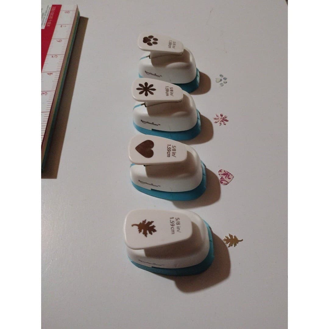 Craft Colorbok Paper Bundle(2 Pads) & Recollections Paper Punches(4) - Thumbnail 11