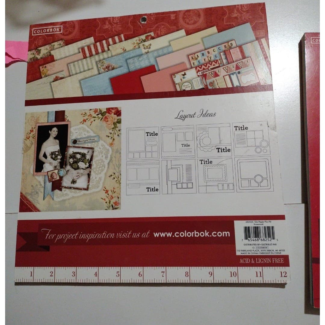 Craft Colorbok Paper Bundle(2 Pads) & Recollections Paper Punches(4) - Thumbnail 6