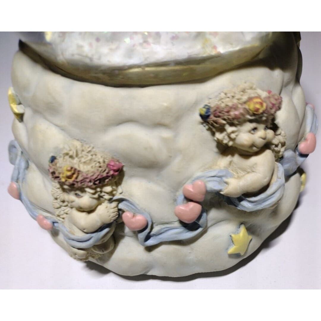 Vtg Westland Dreamsicles Snow Globe "Let Me Call You Sweetheart" Glitter Musical - Thumbnail 8