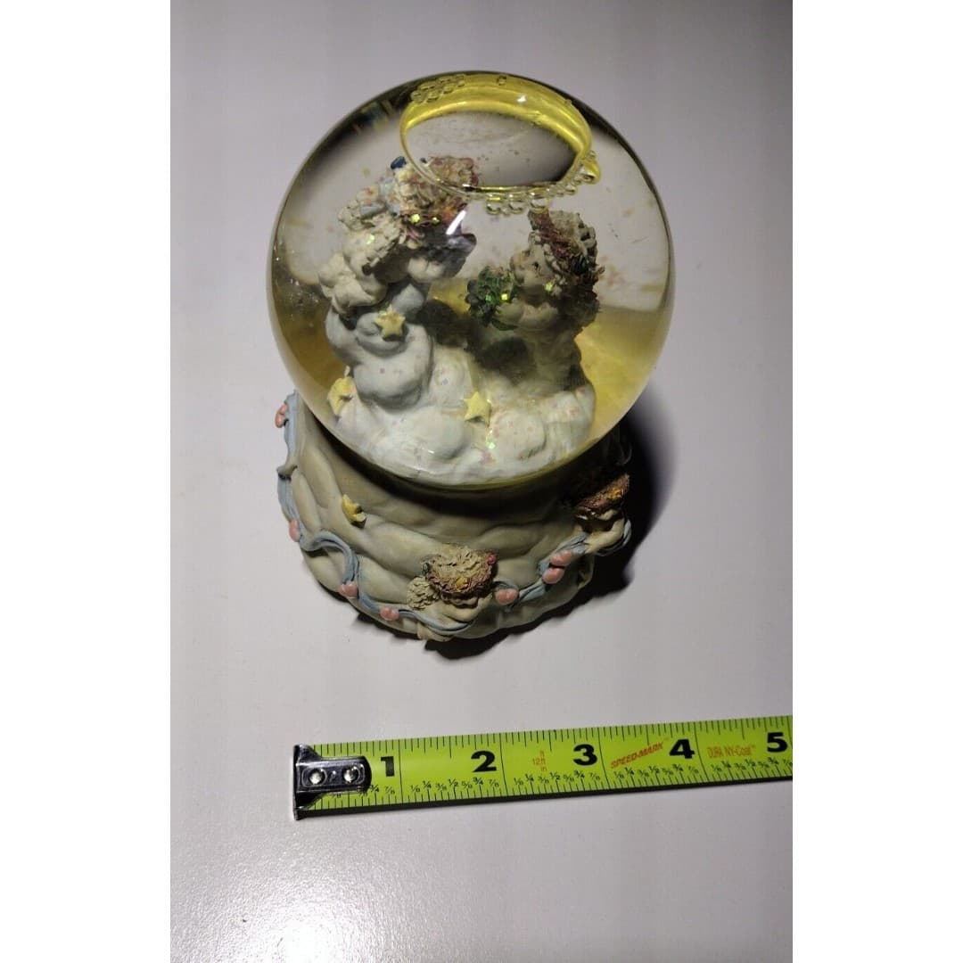 Vtg Westland Dreamsicles Snow Globe "Let Me Call You Sweetheart" Glitter Musical - Thumbnail 2