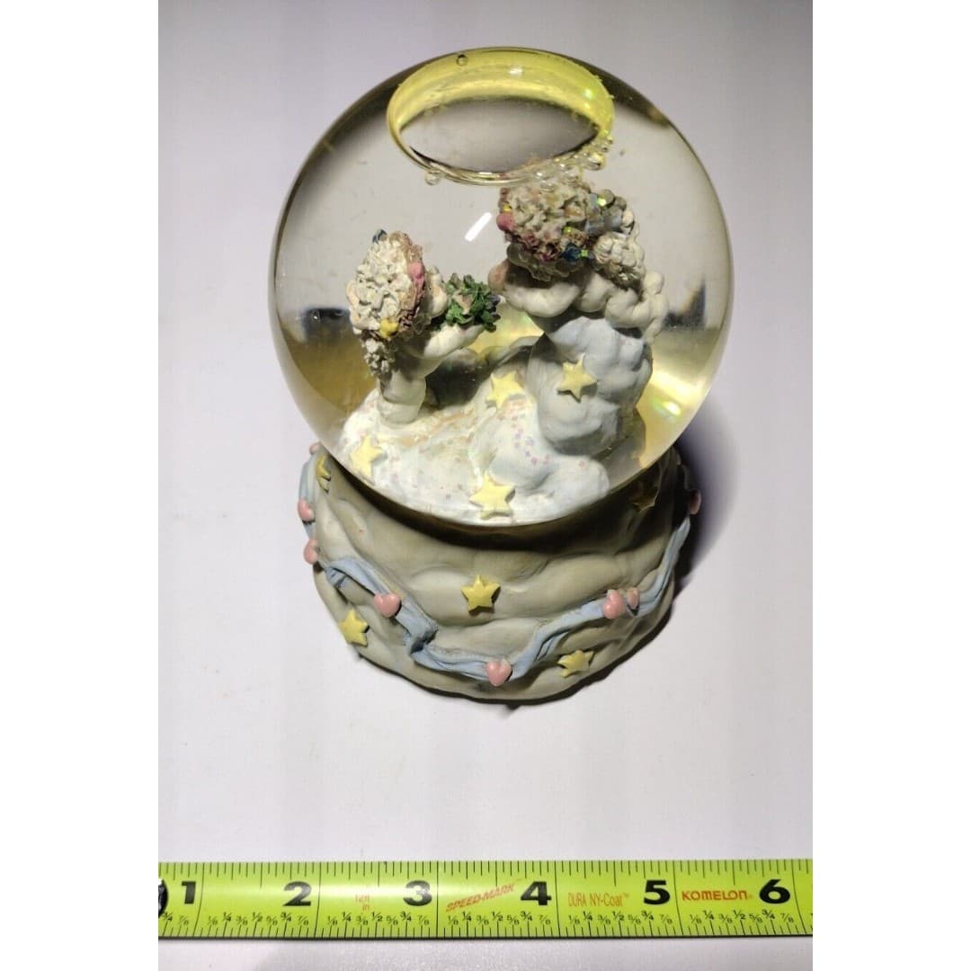 Vtg Westland Dreamsicles Snow Globe "Let Me Call You Sweetheart" Glitter Musical - Thumbnail 5