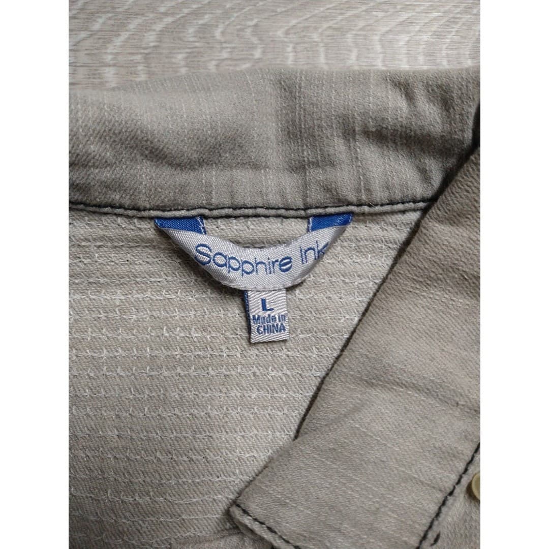 Bedazzled Sapphire Ink Vest - Juniors - Size Large - Thumbnail 2