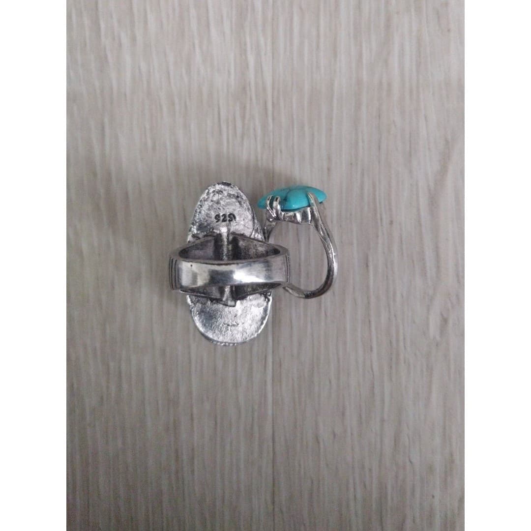 Ring Bundle(2) - Turquoise Like Stones - New - Thumbnail 3