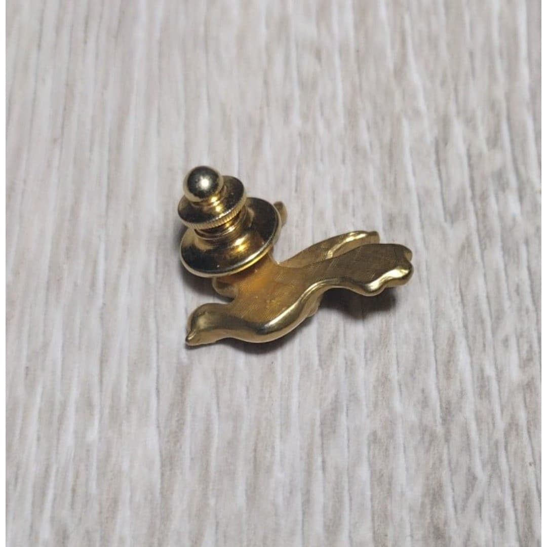 Dove of Peace - Tie Tac - Vintage Lapel Pin - Thumbnail 3