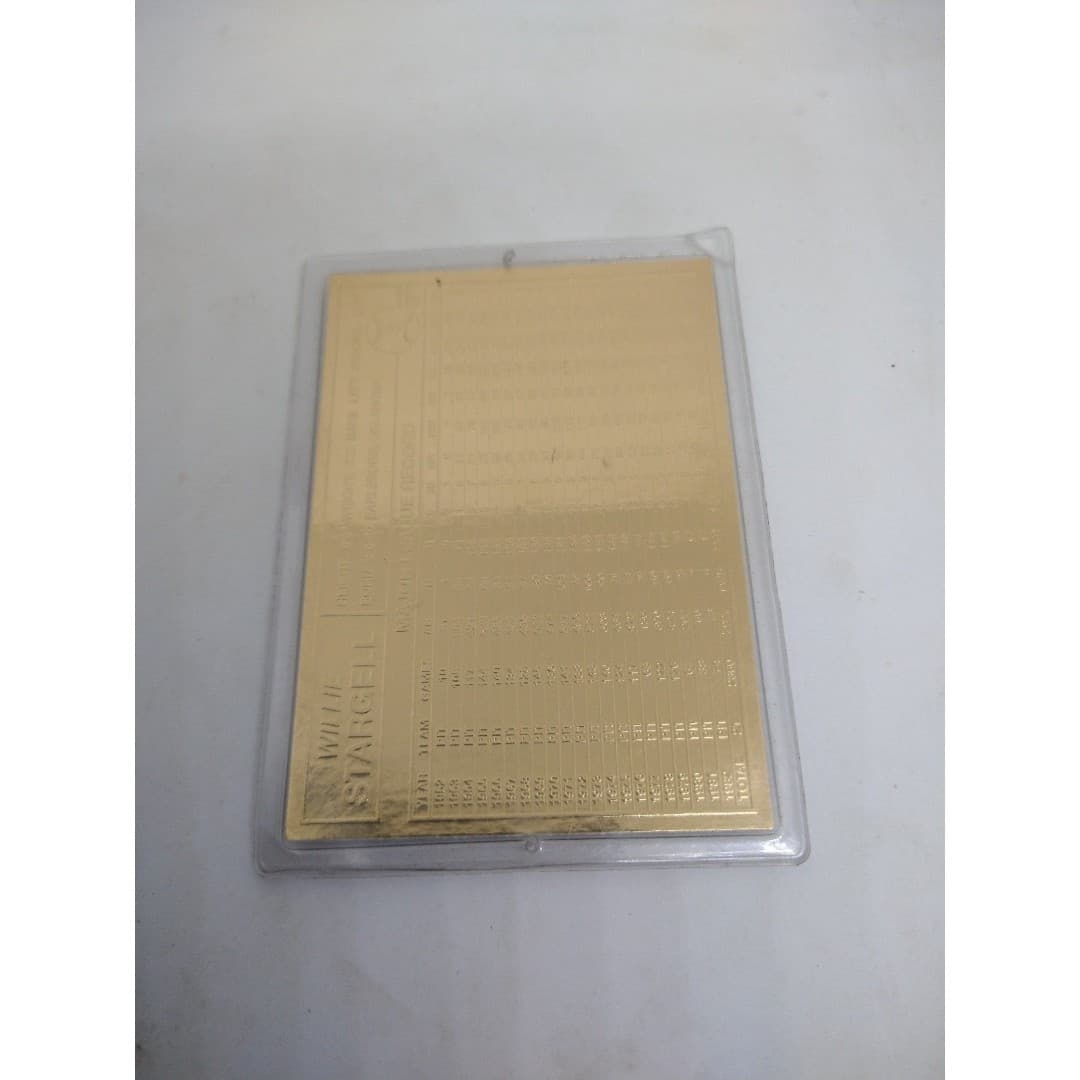 Danburry Mint-Gold Enclosed Willie Stargell Card - Thumbnail 2