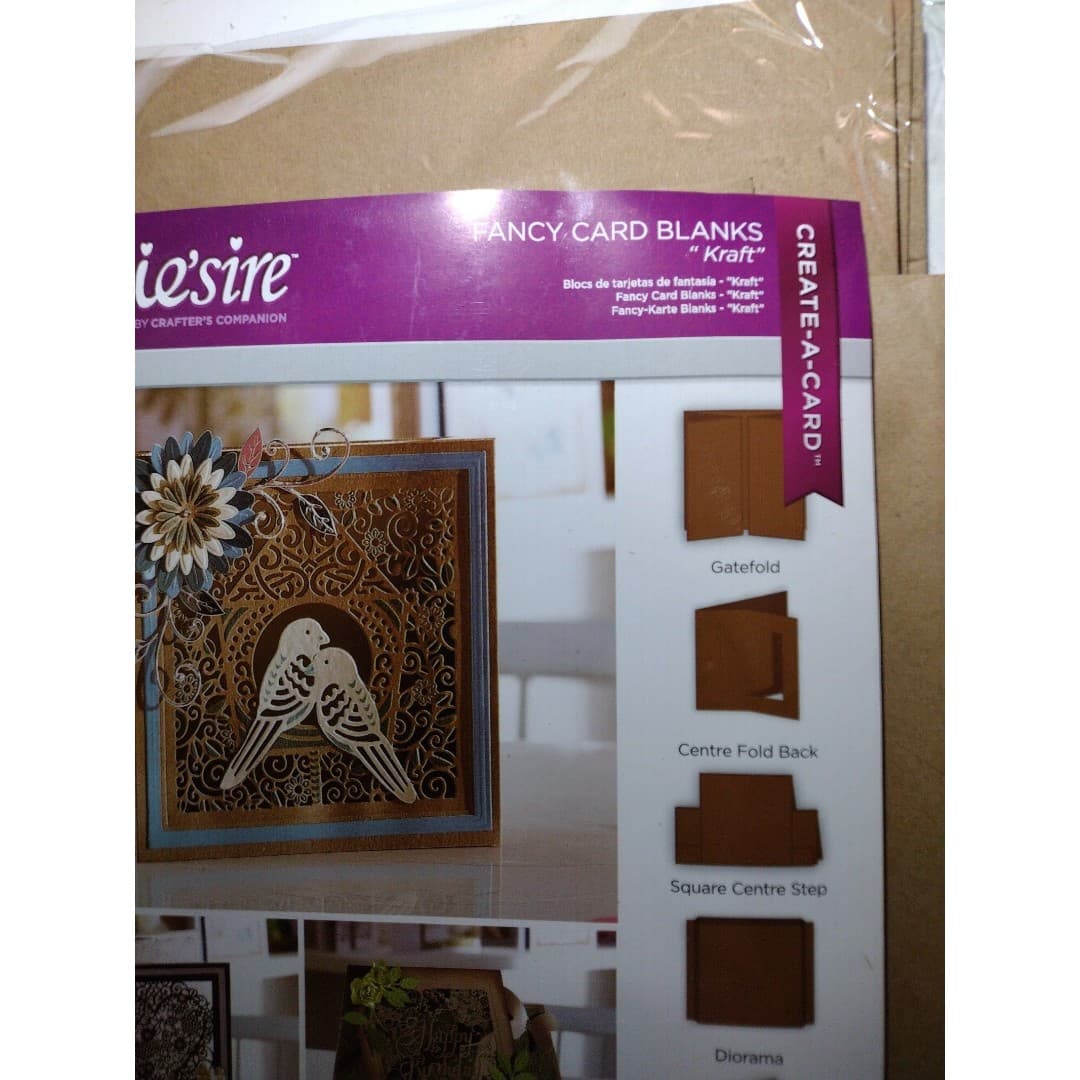 Die'sire - 30 Fancy Card Blanks - Create-A-Card(New) - Thumbnail 2