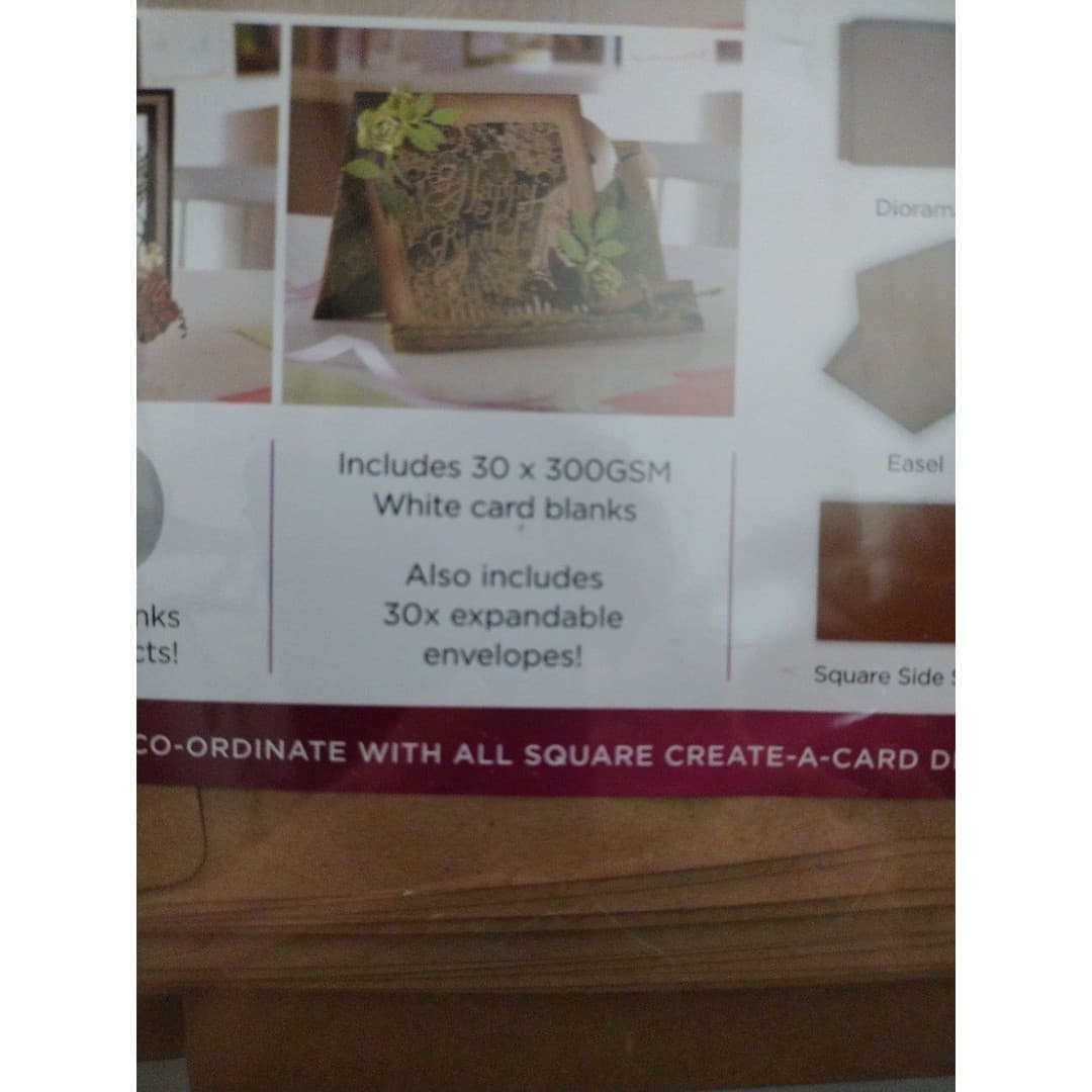 Die'sire - 30 Fancy Card Blanks - Create-A-Card(New) - Thumbnail 5