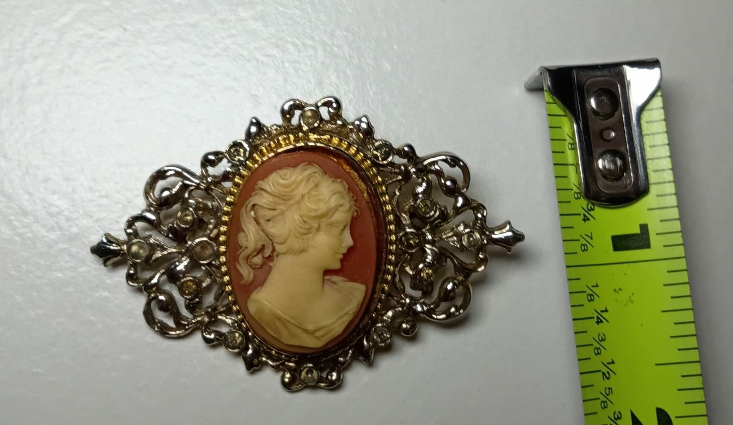 Vintage Cameo Brooch | ART© - Thumbnail 7