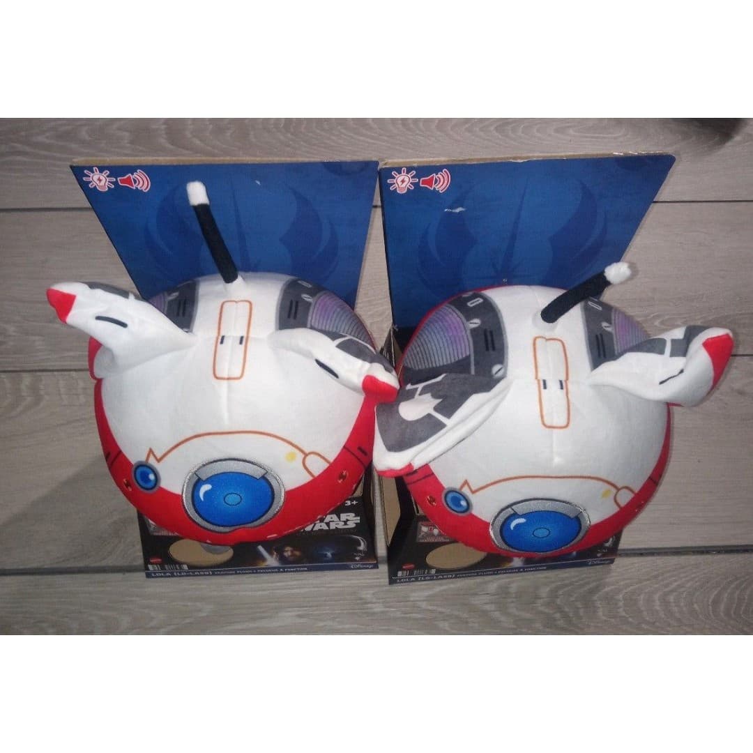 (2)LOLA (LO-LA59) FEATURE Plushies - DISNEY - STAR WARS OBI-WAN KENOBI - Image 1