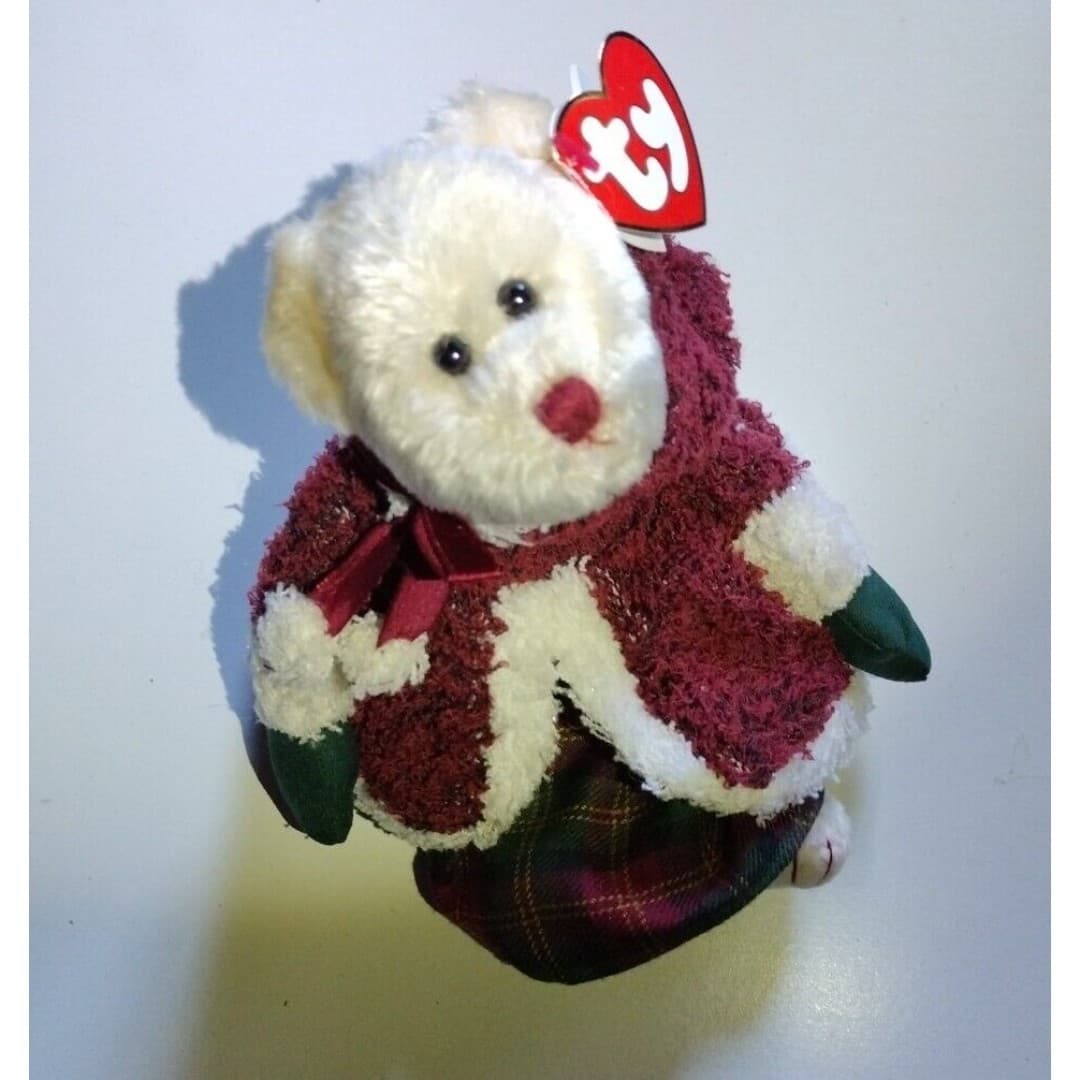 Ty Vintage Attic Treasures Mrs Santa Bear 2000 With Hang Tag - Christmas - Image 1
