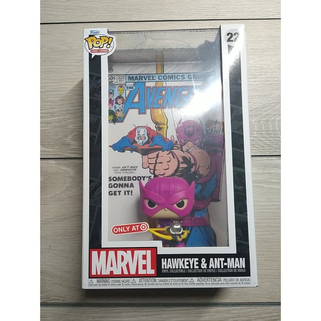 Funko Pop! Comic Covers Marvel #22 Hawkeye & Ant-Man Target Exclusive (New) - Thumbnail 2