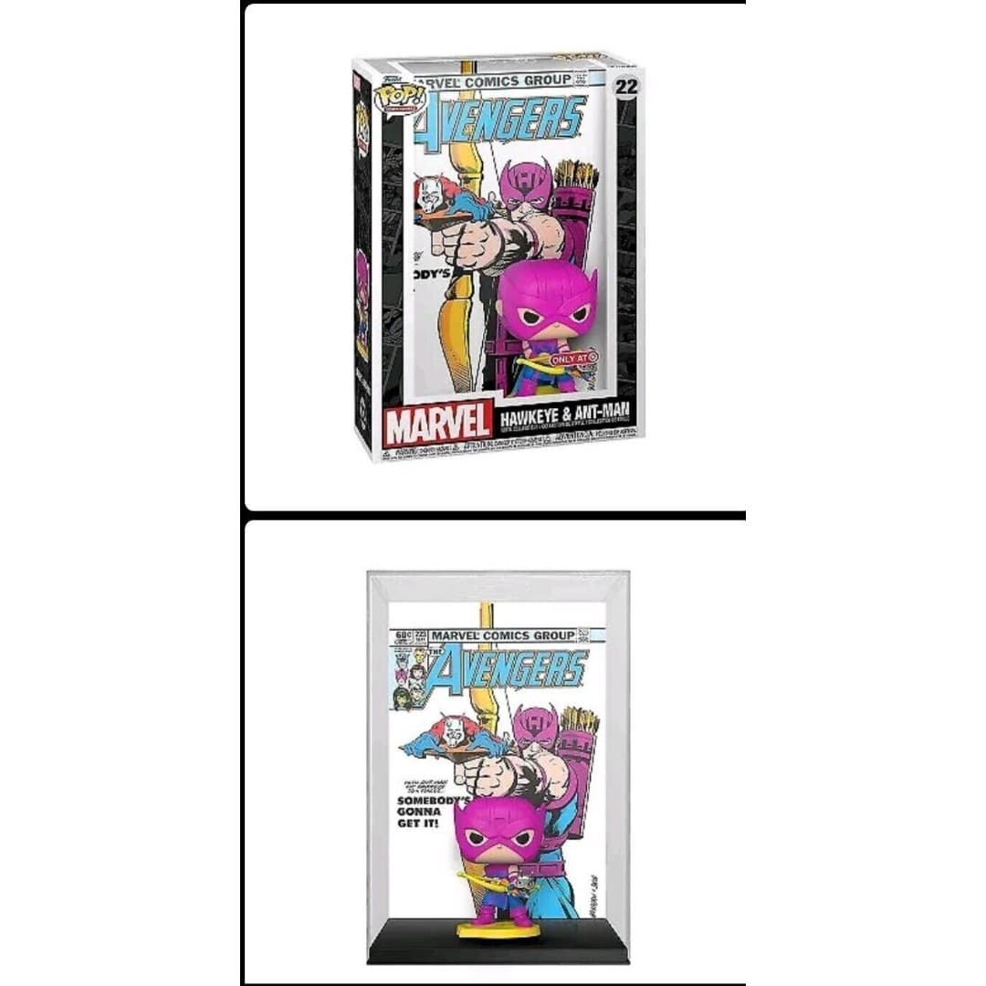 Funko Pop! Comic Covers Marvel #22 Hawkeye & Ant-Man Target Exclusive (New) - Image 1