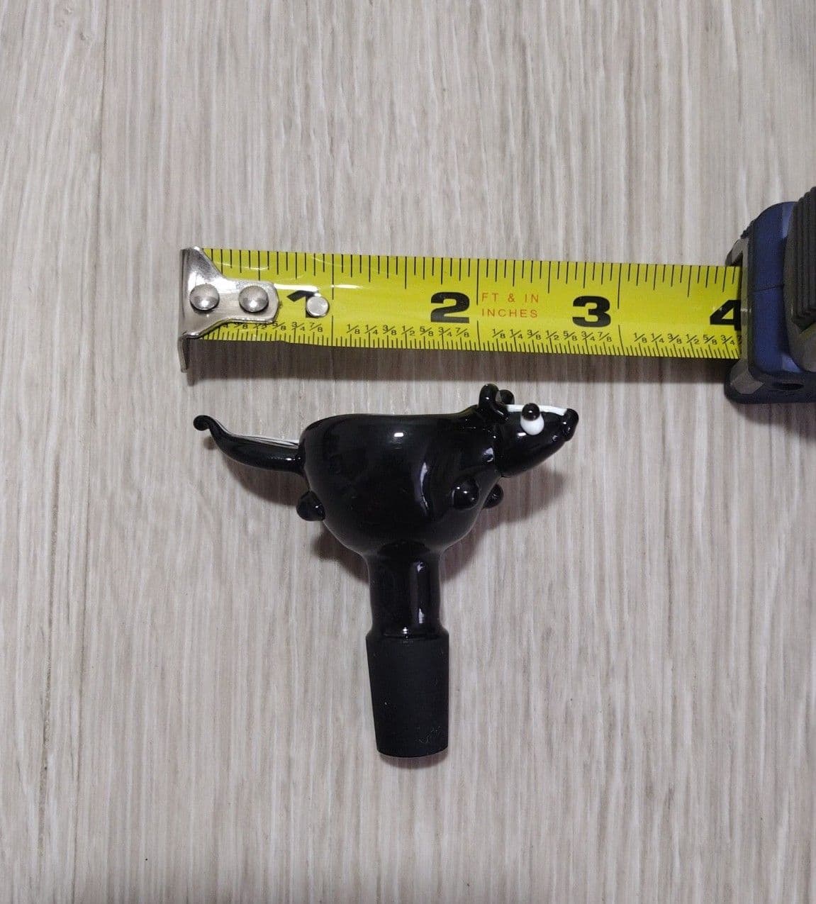 Glass Blown Skunk - 14mm Bowl - New - Thumbnail 8