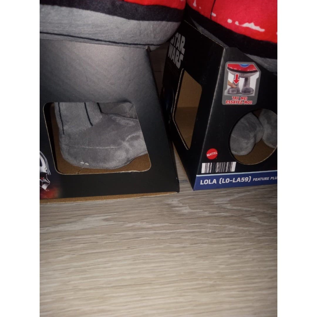 (2)LOLA (LO-LA59) FEATURE Plushies - DISNEY - STAR WARS OBI-WAN KENOBI - Thumbnail 3